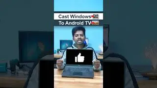 Mirror Computer to Android TV தமிழில் 💻 📺 #shorts #tamil