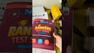 Unboxing*RANKER TEST SERIES*✨| preparing for offline test#minivlog #pw #day #rankertestseries#neet