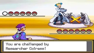 Pokemon Garbage Gold Deluxe - vs Team Plasma Colress (Raid at Radio Tower)