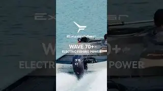 Lure Fishing with Wave 70+: Powered by High-Performance Electric Power