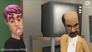 Johnny Pees on his Teacher/Grounded 