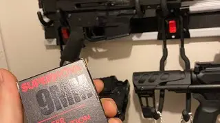9 mm tracers through the buffer-less Bear Creek arsenal + another bump-fire  attempt ￼