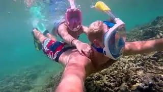 Free Breath от Акватим. Подводная панорамная маска для плавания.