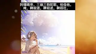 ❤️藥師灌頂真言| 33 girl | New Chill Buddhist Song | Inner Peace❤️ |#佛歌