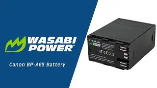 Canon BP-A65 | Replacement Battery Pack | Wasabi Power