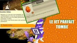 DOFUS RETRO MONOCOMPTE - LE DOFUS CAWOTTE JET PARFAIT TOMBE !
