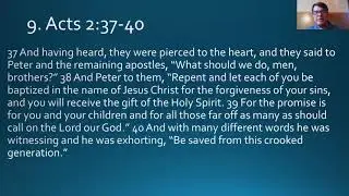 9. Acts 2:37-47 Overview