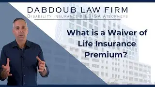 What is a waiver of life insurance premium?