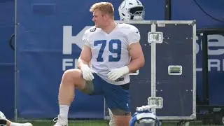 Colts left tackle Bernhard Raimann talks 4-year, $100 million contract extension