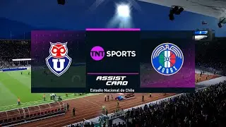 U de Chile vs Audax Italiano Jornada 1 Primera de Chile 2026 PES 2021 Viernes 30- 01- 26