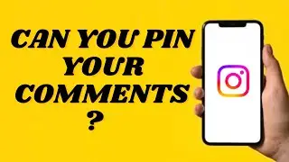 Can i Pin My Comment On My Instagram Post | Simple tutorial