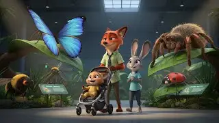 Zootopia 2 | Nick & Judy&rsquo;s Family Visit the Zootopia Science Park  | Nick, July & Their Baby