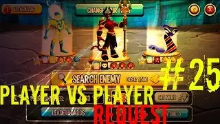 Monster Legends - Player VS Player Request #25 (Reptie, Barbatos, Voltaik)