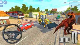 Bus Simulator Indonesia Mod - JCB Beckhone Loader Driving Simulator - Android Gameplay
