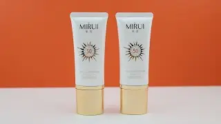 50g Sunscreen Flat Vacuum Pump Head Tube