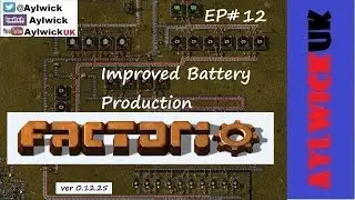 Factorio EP12 Improved Battery Production