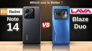Redmi Note 14 vs Lava Blaze Duo : Full Comparison⚡Which One Is Better?
