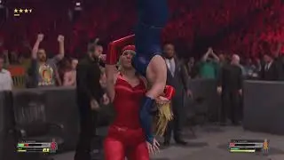 WWE 2K22 HD Cory Everson Vs Cory Everson Mirror Match - Ballistic Traditional Outfit
