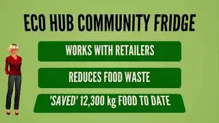 Elmbridge Eco Hub Community Fridge - Addressing Food Waste