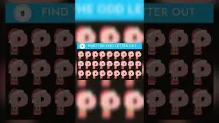 Find the odd letter out in 5 seconds #riddles #lifepuzzle  #ytshorts #game #puzzle