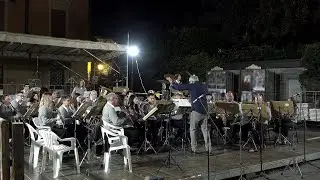 La Banda Musica Cittadina Pontremoli ospite della Glenn Miller Band di Bedonia. 2-8-2025. 4K UHD