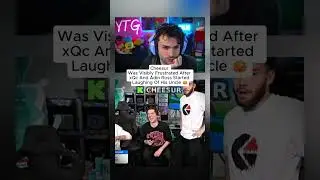 Cheesur was visibly frustrated after xQc and Adin Ross started laughing of his uncle🫣#cheesur