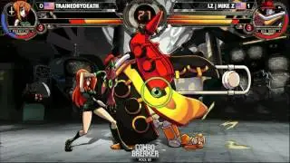 Combo Breaker 2016 - Trainedbydeath vs LZ | Mike Z - Skullgirls Pools