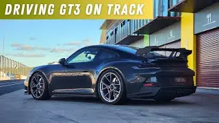 Driving the Porsche GT3 on track for the first time!