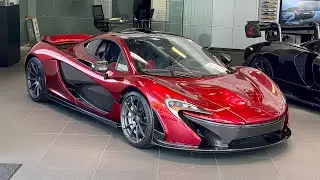 A Volcano Red McLaren P1 and the $1.3 MILLION Ferrari 599 SA Aperta!