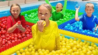 Весёлые испытания и приключения на свежем воздухе для детей с Крисом!