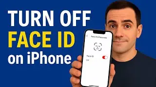 How To Turn OFF Face ID on iPhone - Require Passcode to Unlock iPhone