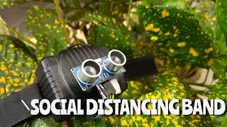 How to Make Social Distancing BAND at Home |Social Distancing Alarm |Using Arduino|
