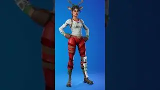Red-Nosed Raider #fortnite #skins #locker #shorts #entertainment #battleroyale #fyp