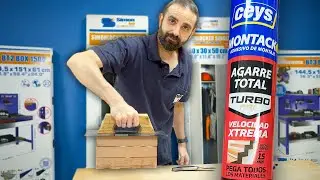 EL MEJOR ADHESIVO para TODOS LOS MATERIALES | Ceys Montack Agarre Total Turbo