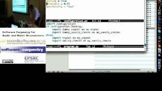 Использование конфигурационных файлов с параметрами в Python (Software Carpentry)