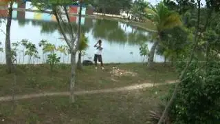 Flying Down the Flying Fox @ Batam