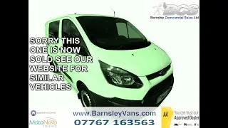 2016 66 FORD TRANSIT CUSTOM 310 2.0TDCI 5 SEAT CREW VAN TWIN SLD BARNSLEY VANS U4171