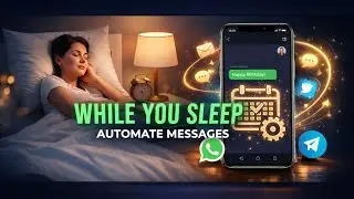 Stop Sending Messages Manually! Schedule Them on WhatsApp & Telegram Now