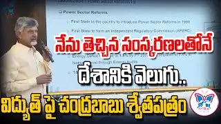 నేను తెచ్చిన సంస్కరణలతోనే దేశానికి వెలుగు.. Chandrababu Release white Paper on Power Sector Crisis