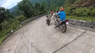 Along Hochiminh trail with Saigon Riders