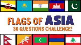 Flags of Asia Trivia - Guess the Flag Quiz