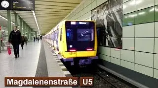 Magdalenenstraße U5 : Берлинский метрополитен ( BVG IK - H )