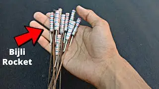 How To Make Electric Rocket || How To Make Rocket From Electric Bomb || How To Make Rocket From E...