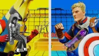 Pistolet mickel Jackson et pistolet trou noir peely vs jonesy