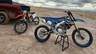 Trail riding Yz450f Ktm250SXF