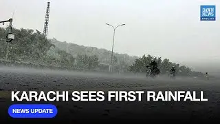 Karachi Sees First Rainfall After Months | Relief & Chaos as Monsoon Hits Sindh | Dawn News English