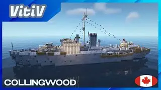 HMCS Collingwood (K180) &mdash; корвет класса &laquo;Цветок&raquo; &mdash; Minecraft
