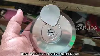 Shine BS6 Lockset |Honda Shine BS6 Lockset Price |Shine Lockset Unoboxing |CB Shine BS6 Lockset cost