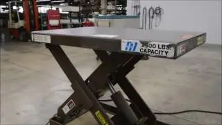 AUTOQUIP SCISSOR LIFT TABLE SERIES 35 &ndash; 2500 LB CAPACITY