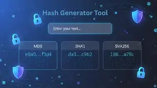Hash Generator Tool Online | Create MD5, SHA1, SHA256 Hash Easily | Tulsi Digital Hub